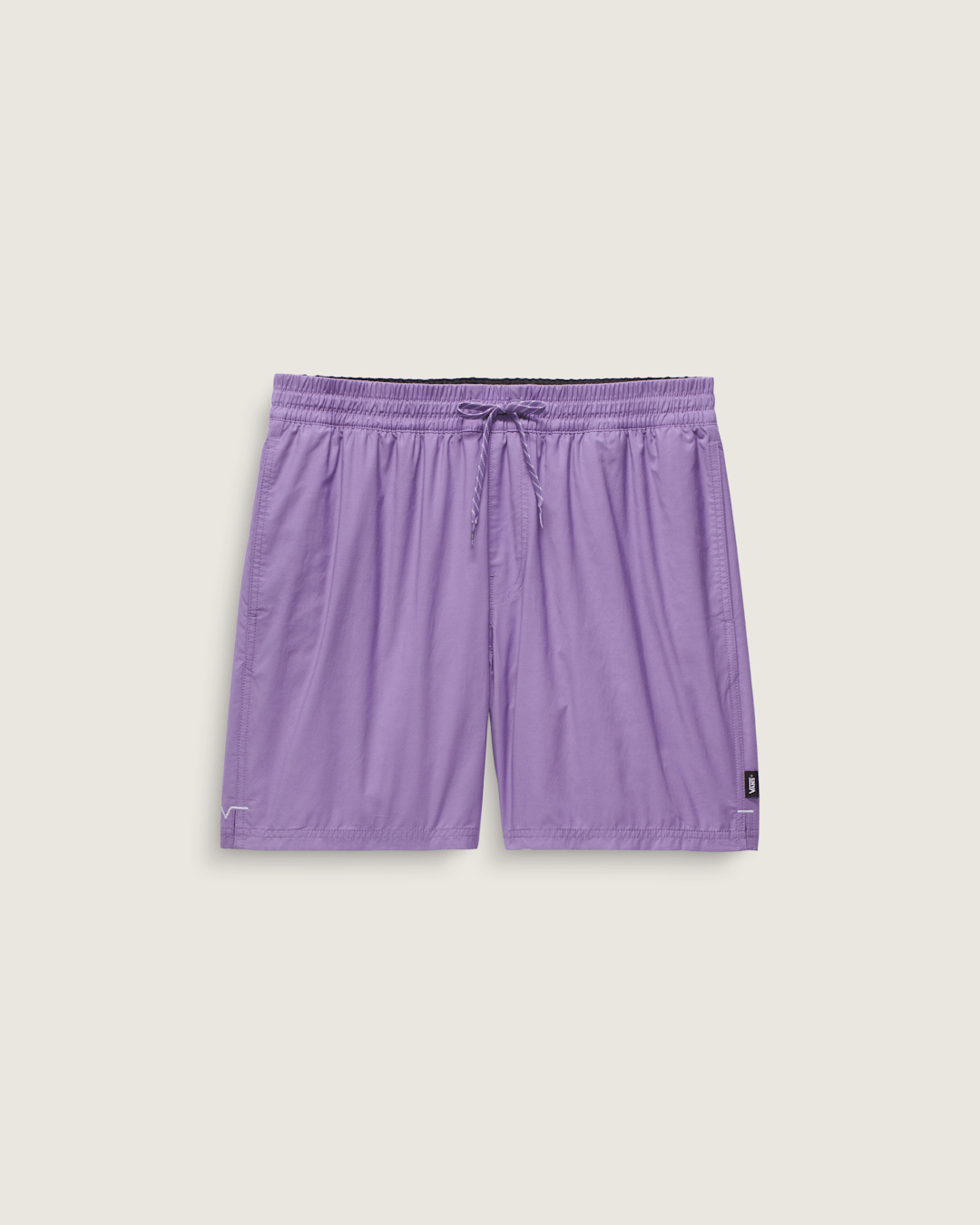 Men Vans Primary Solid Elastic 17'' Boardshorts in Purple Haze
