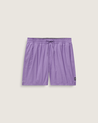 Men Vans Primary Solid Elastic 17'' Boardshorts in Purple Haze