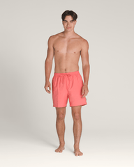 Men Vans Primary Solid Elastic 17'' Boardshorts in Porcelain Rose Pink