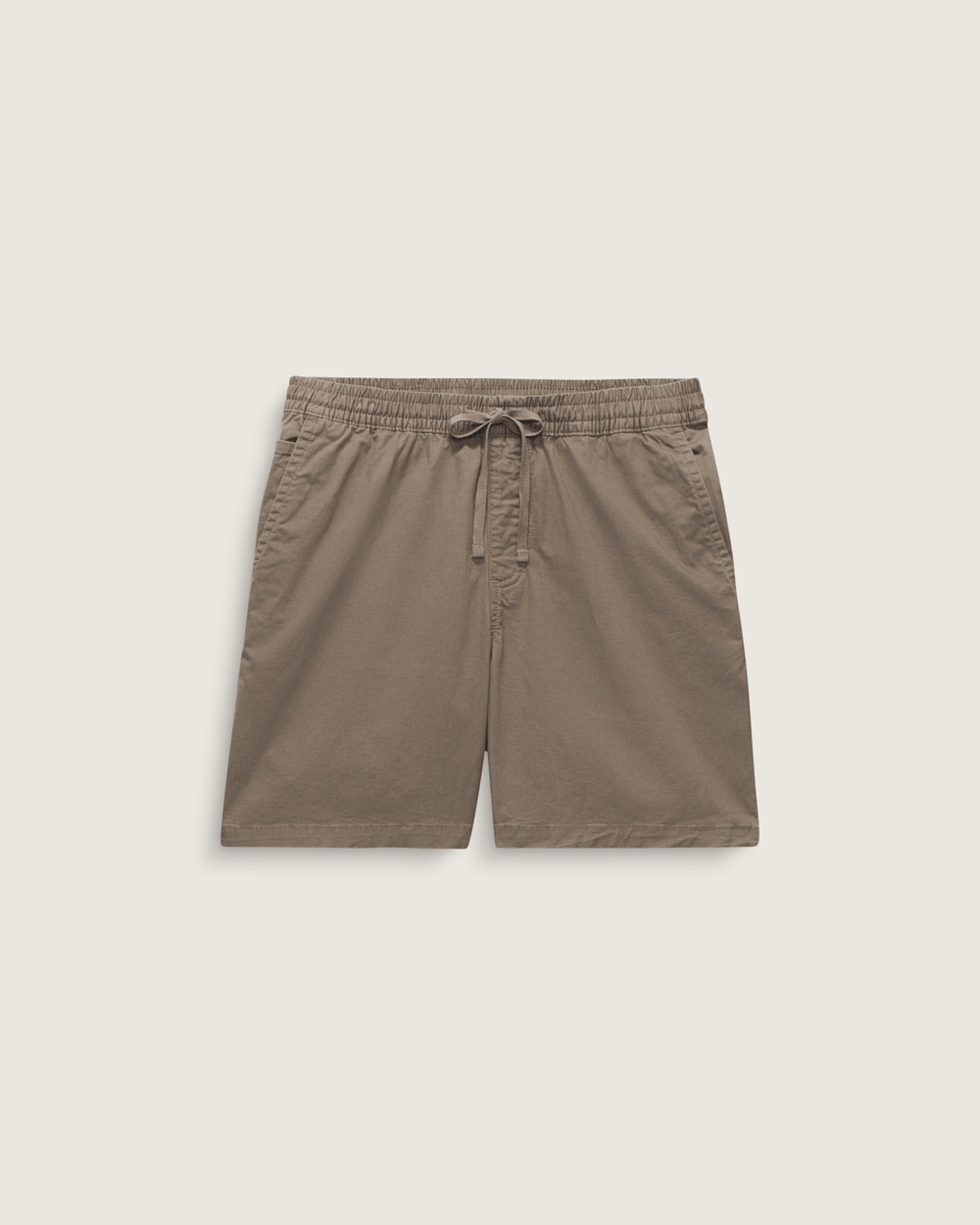 Men Vans Range Relaxed Elastic 18'' Shorts in Bungee Cord Brown