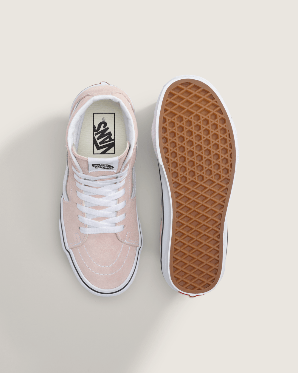 Kids Vans Big Kids SK8-Hi Shoe in Sepia Rose Pink