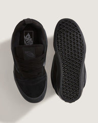 Kids Vans Big Kids Knu Skool Shoe in Triple Black