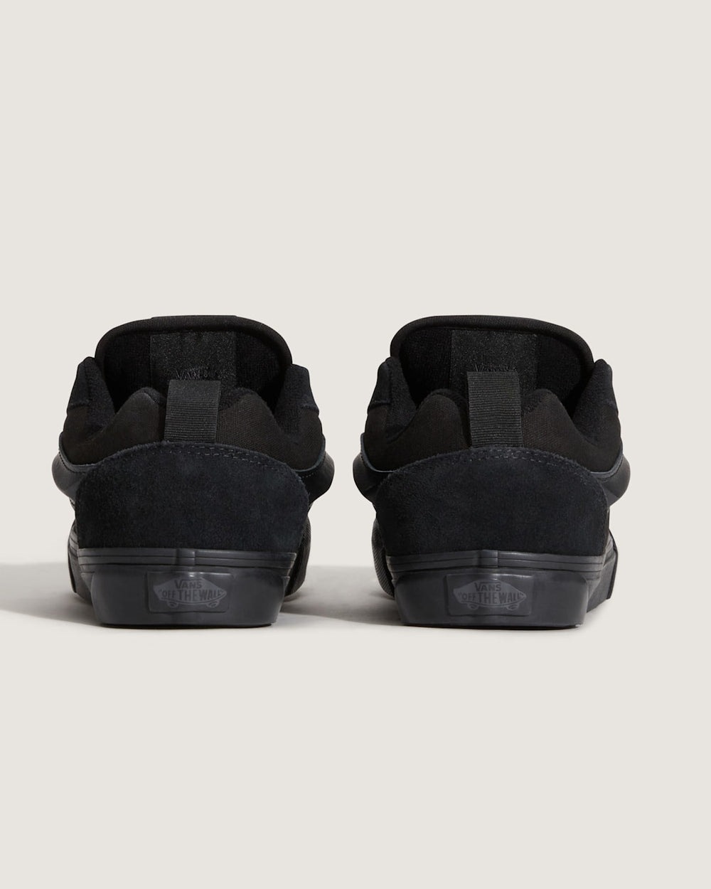 Kids Vans Big Kids Knu Skool Shoe in Triple Black
