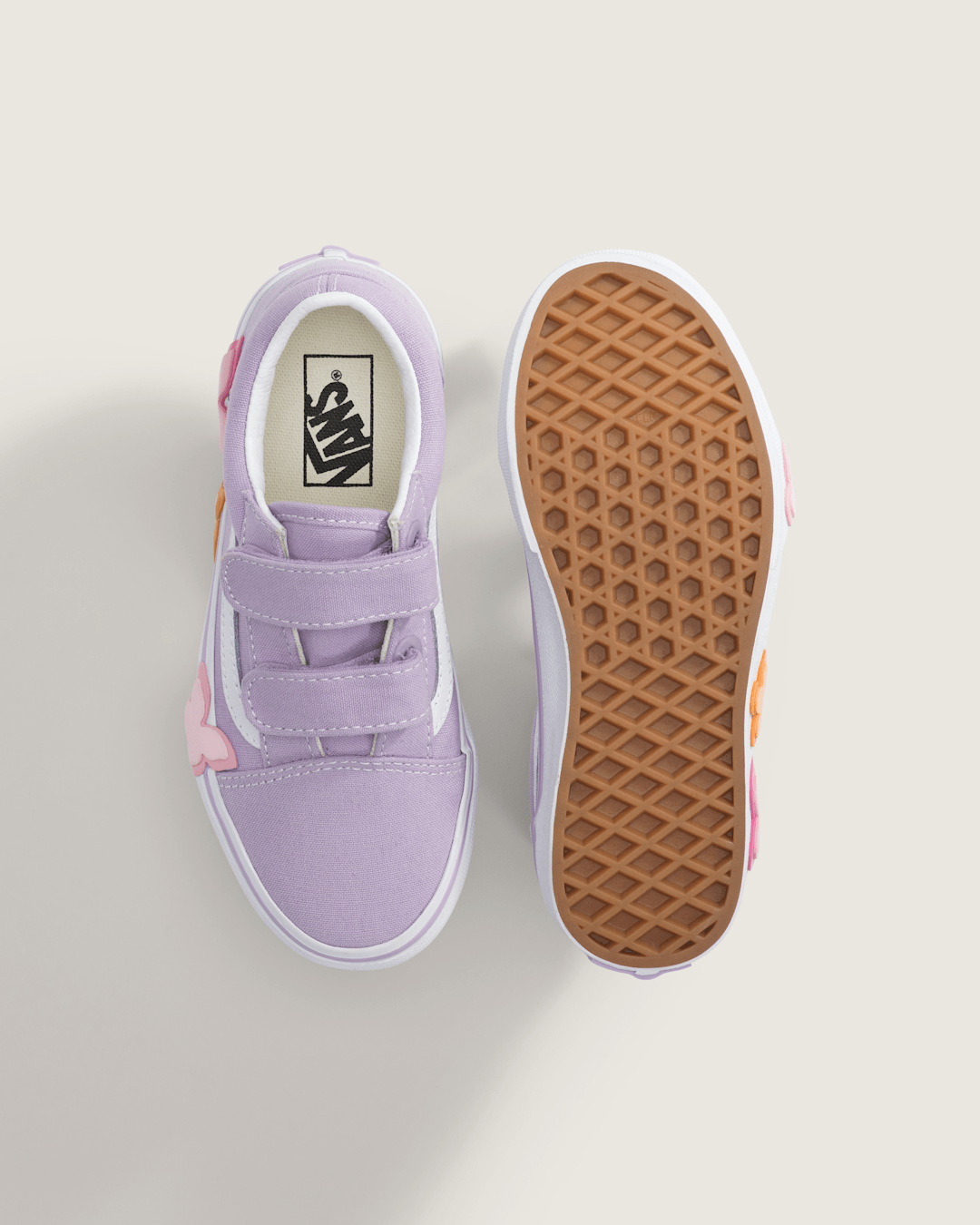 Kids Vans Little Kids Old Skool V Shoe in Soft Orchid Purple