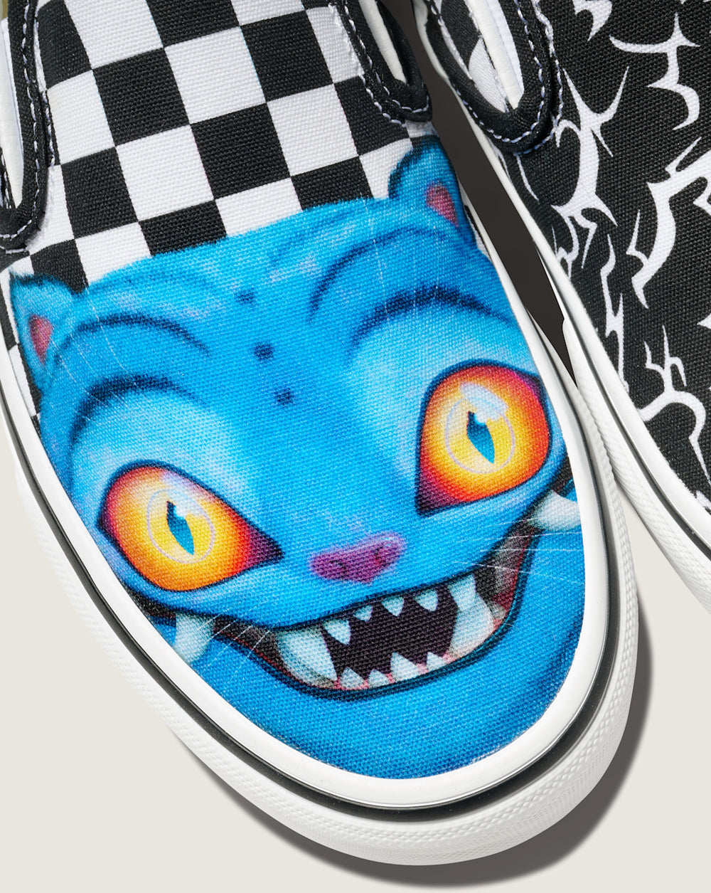 Kids Vans KPop Demon Hunters x Vans Big Kids Classic Slip-On Shoe in KPop Demon Hunters Black