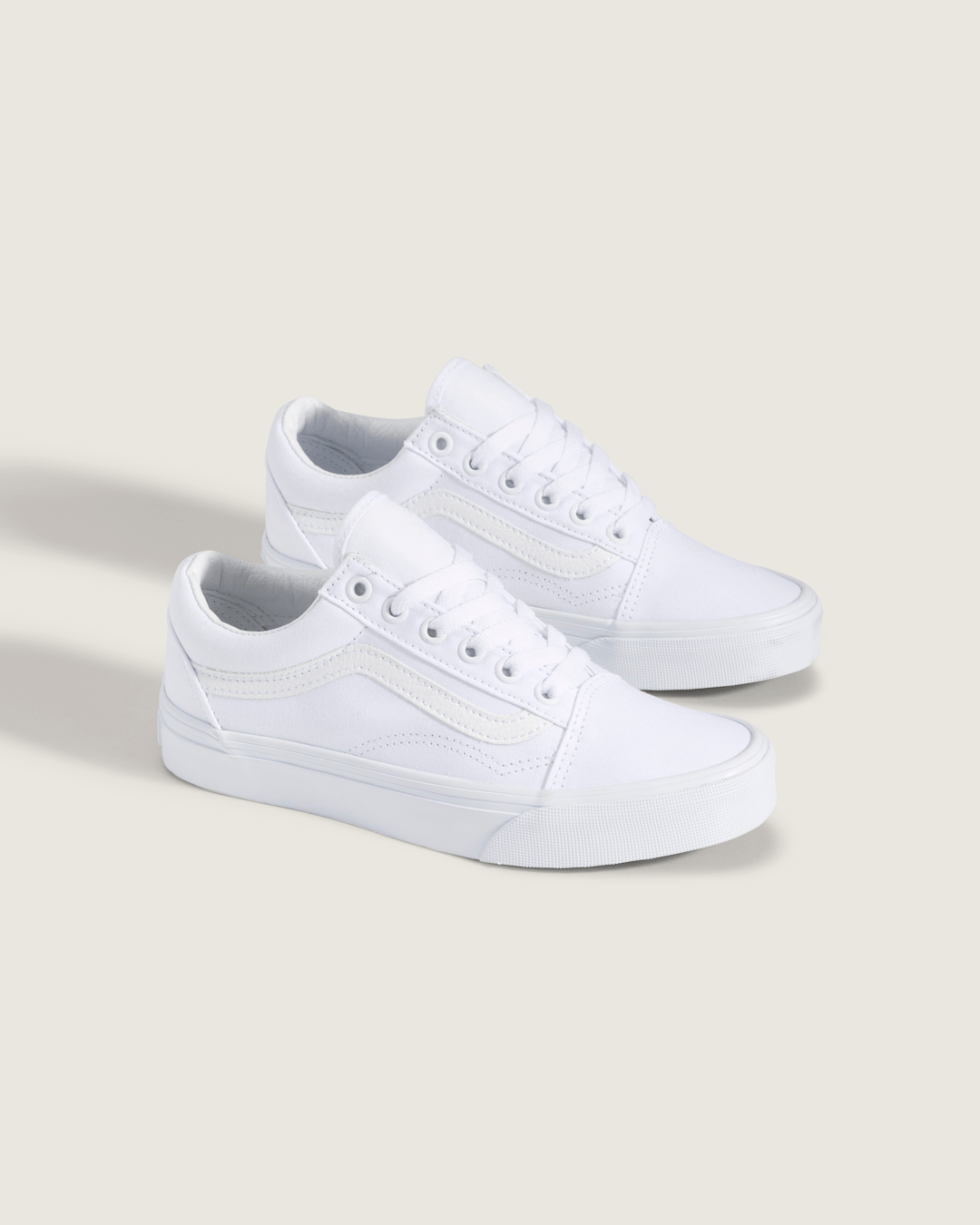 Kids Vans Big Kids Old Skool Shoe in True White