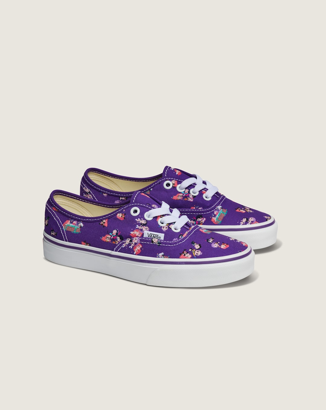 Kids Vans KPop Demon Hunters x Vans Big Kids Authentic Shoe in Kpop Demon Hunters Purple