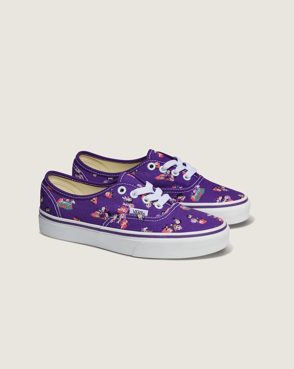 Kids Vans KPop Demon Hunters x Vans Big Kids Authentic Shoe in Kpop Demon Hunters Purple