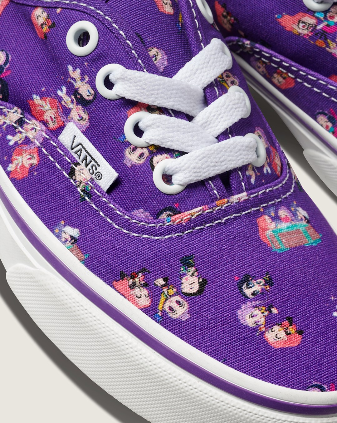 Kids Vans KPop Demon Hunters x Vans Big Kids Authentic Shoe in Kpop Demon Hunters Purple