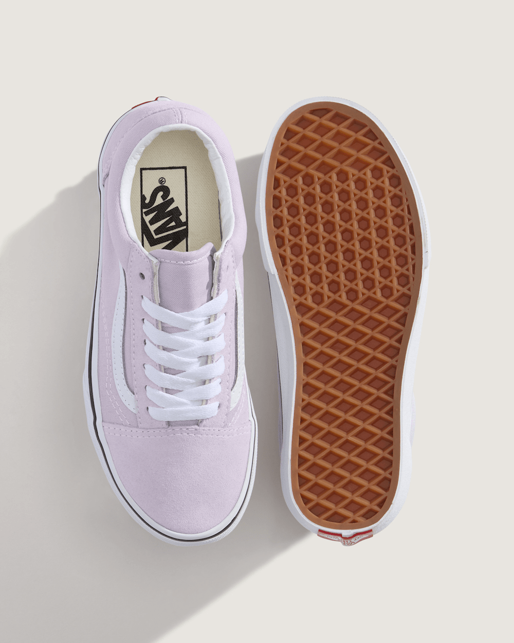 Kids Vans Big Kids Old Skool Shoe in Lilac Mist Purple