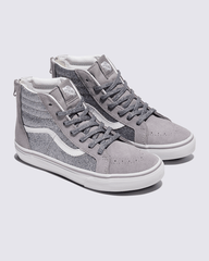 Kids|Sale Vans Big Kids Sk8-Hi Shoe in Glitter Gunmetal