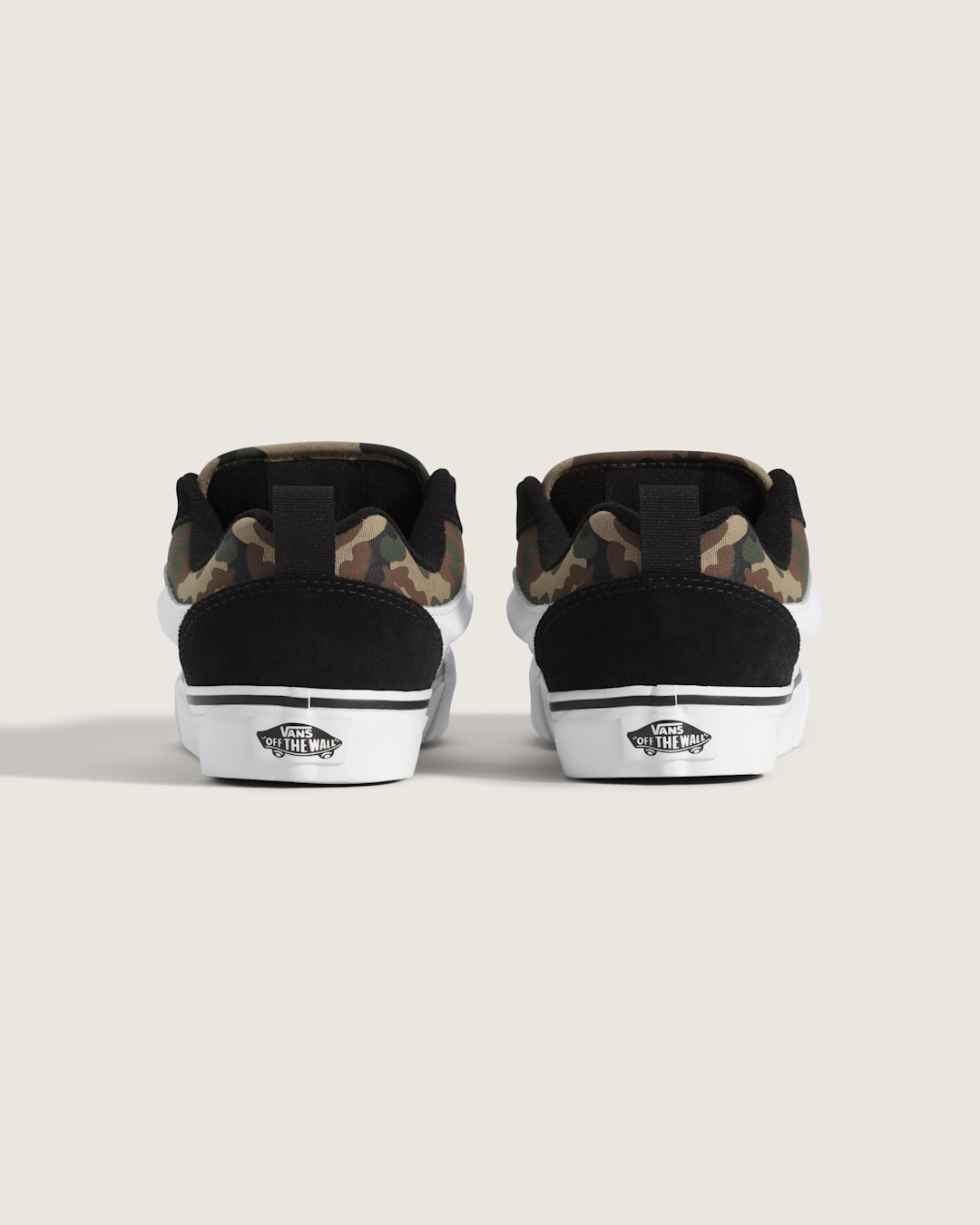 Kids|Sale Vans Big Kids Knu Skool Shoe in Camo Black / Green