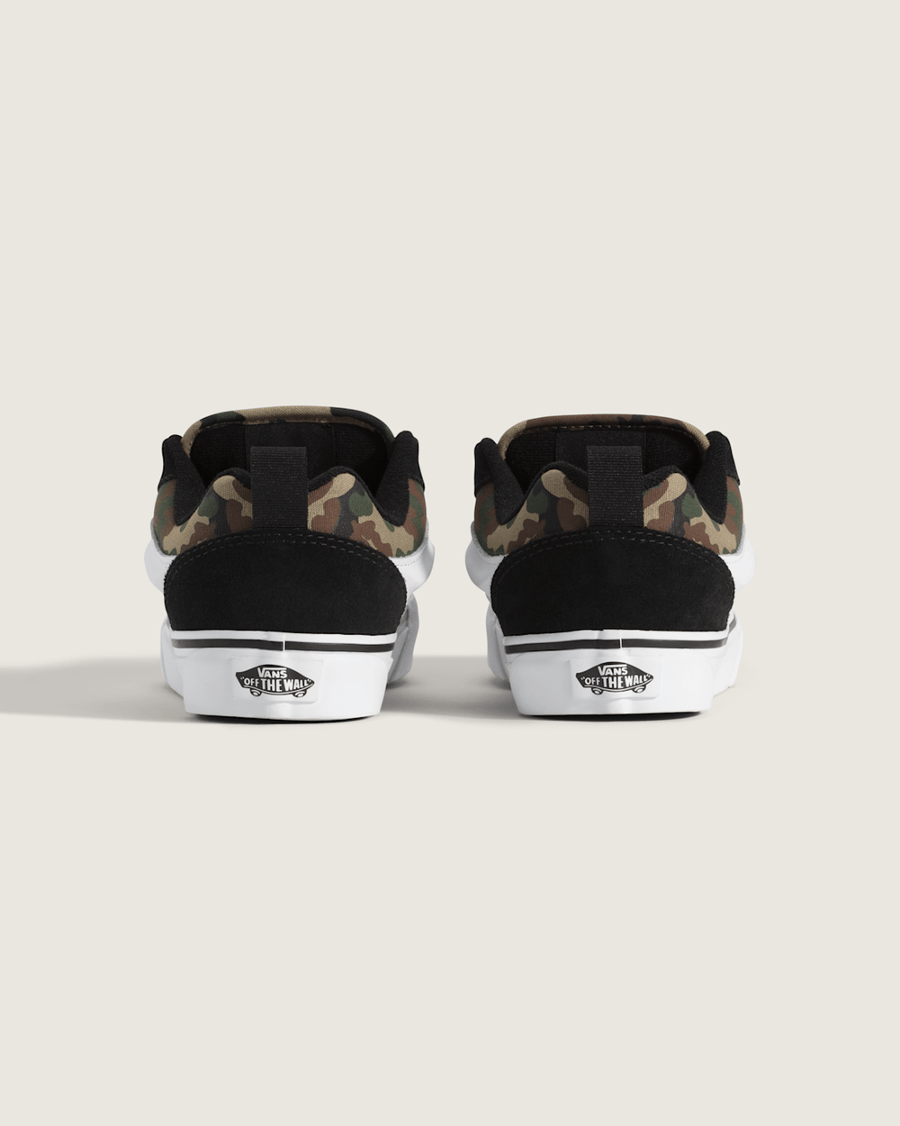 Kids|Sale Vans Big Kids Knu Skool Shoe in Camo Black / Green
