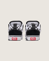 Kids|Sale Vans Big Kids Knu Skool Checkerboard Shoe in Checkerboard Black / True White