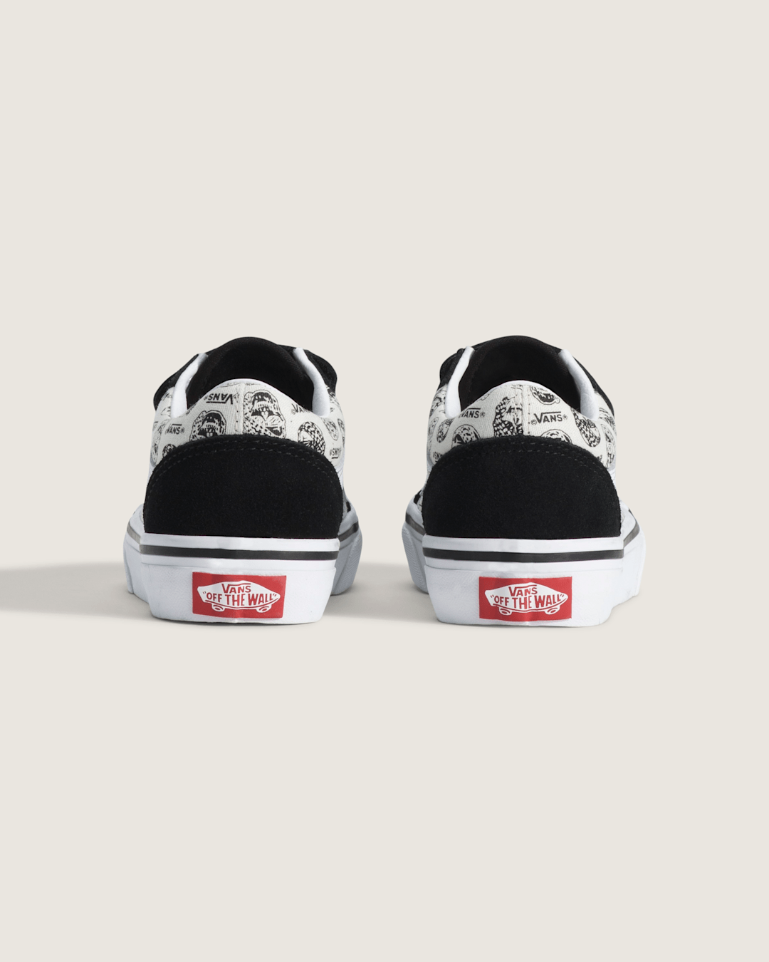 Kids Vans Little Kids Old Skool V Shoe in Black / White