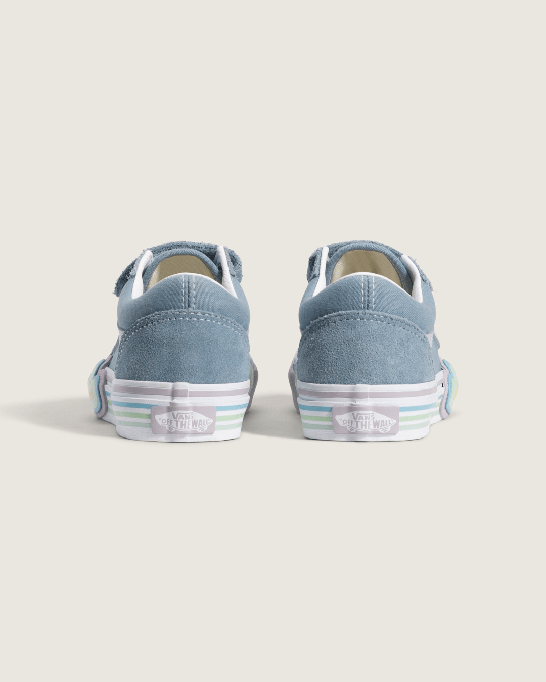 Kids Vans Little Kids Old Skool V Shoe in Citadel Blue