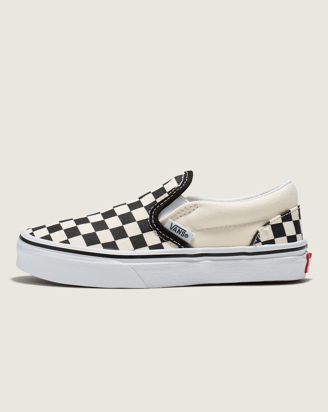 Kids Vans Kids Classic Checkerboard Slip-On Black/White Shoes