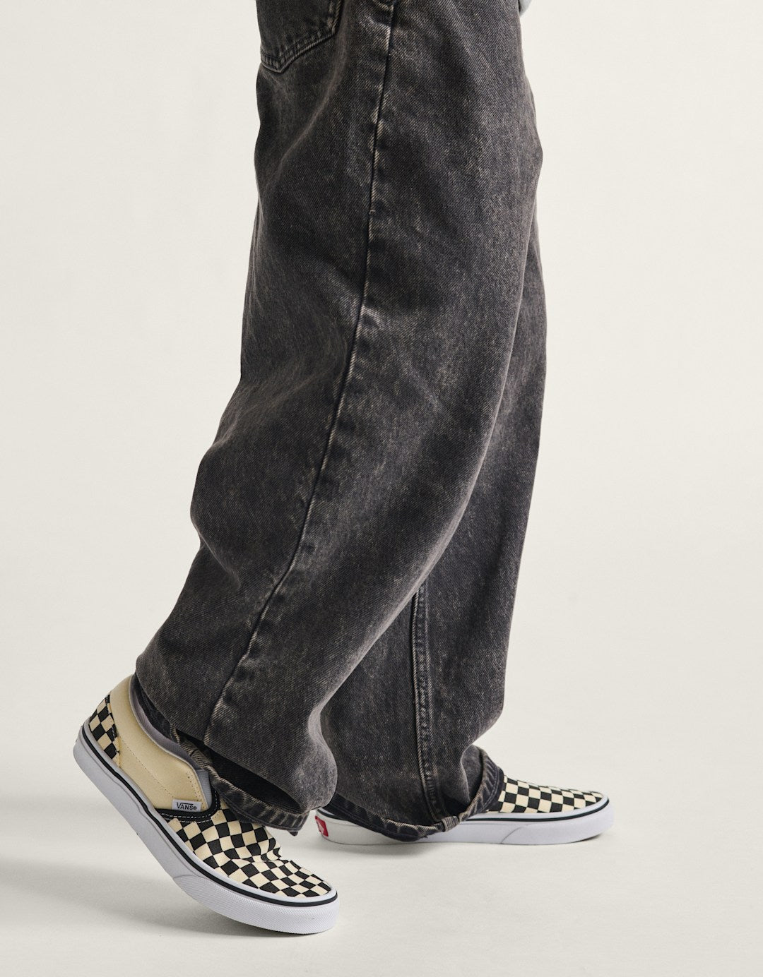 Kids Vans Kids Classic Checkerboard Slip-On Black/White Shoes