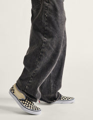 Kids Vans Kids Classic Checkerboard Slip-On Black/White Shoes