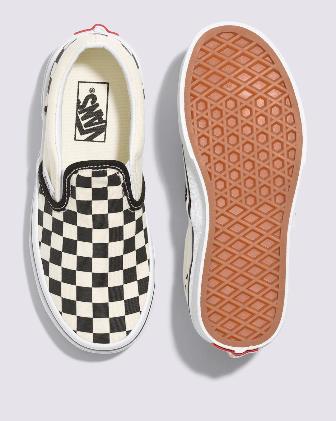 Kids Vans Kids Classic Checkerboard Slip-On Black/White Shoes