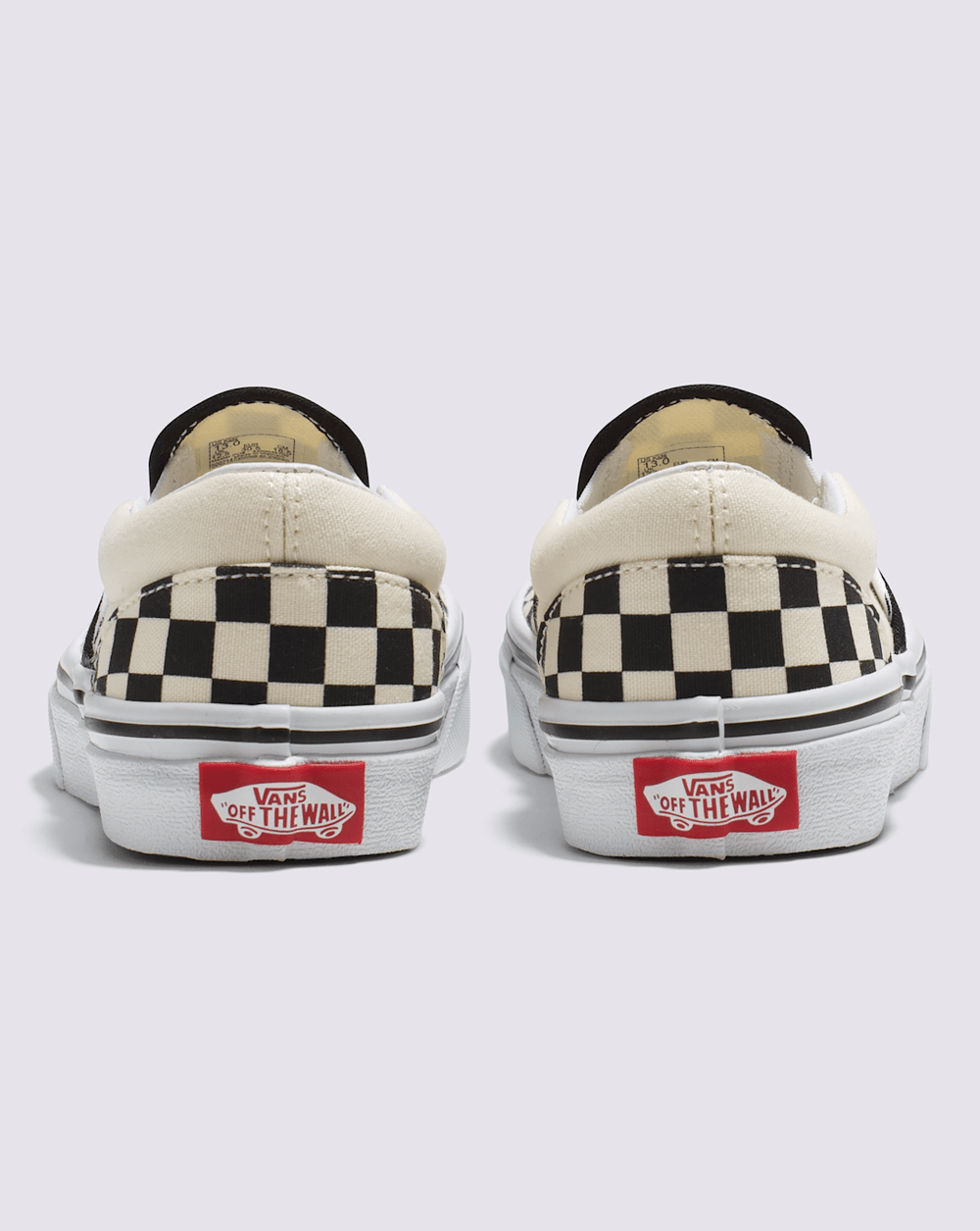 Kids Vans Kids Classic Checkerboard Slip-On Black/White Shoes