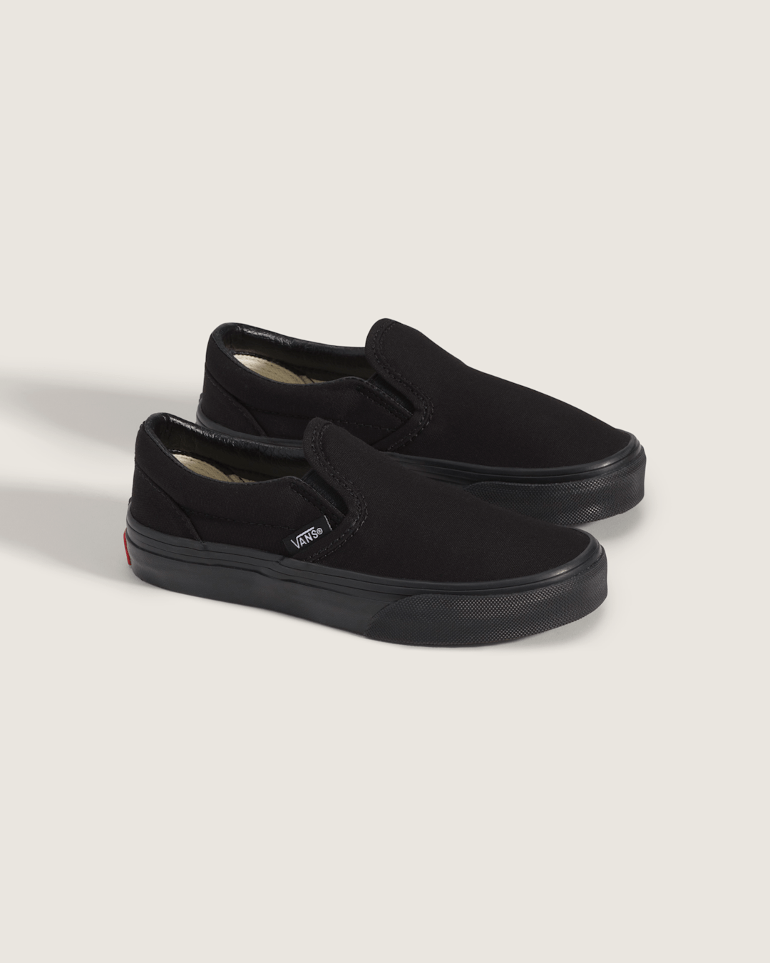 Kids Vans Kids Classic Slip-On Black/Black Shoes