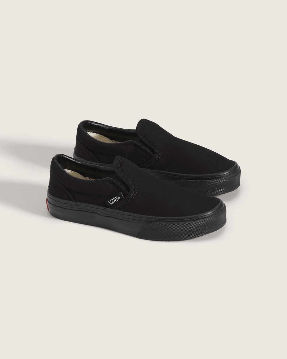 Kids Vans Kids Classic Slip-On Black/Black Shoes