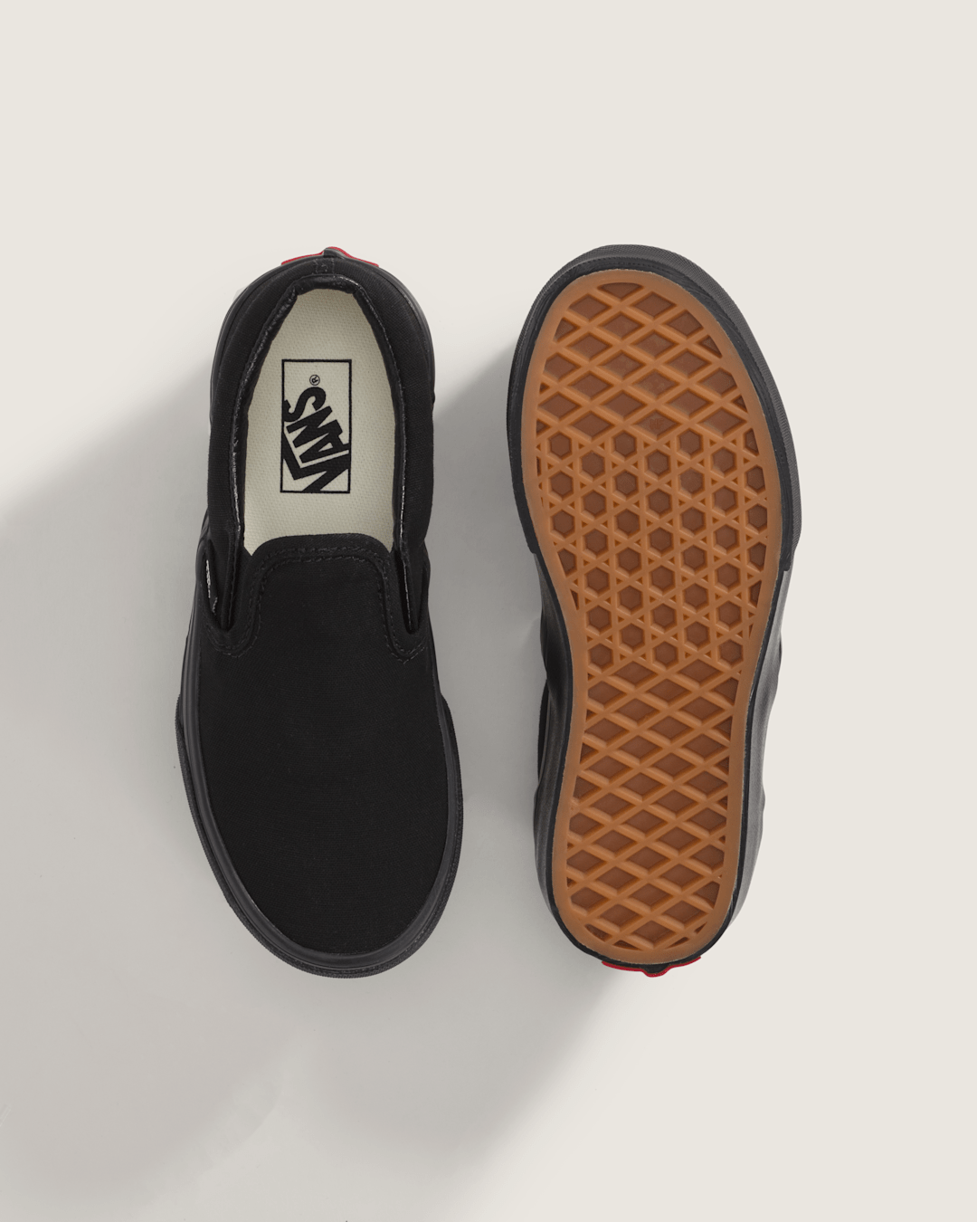 Kids Vans Kids Classic Slip-On Black/Black Shoes