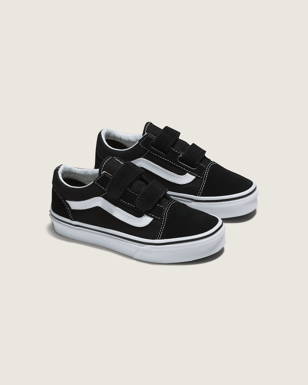 Kids Vans Kids Old Skool V Black/True White Shoes