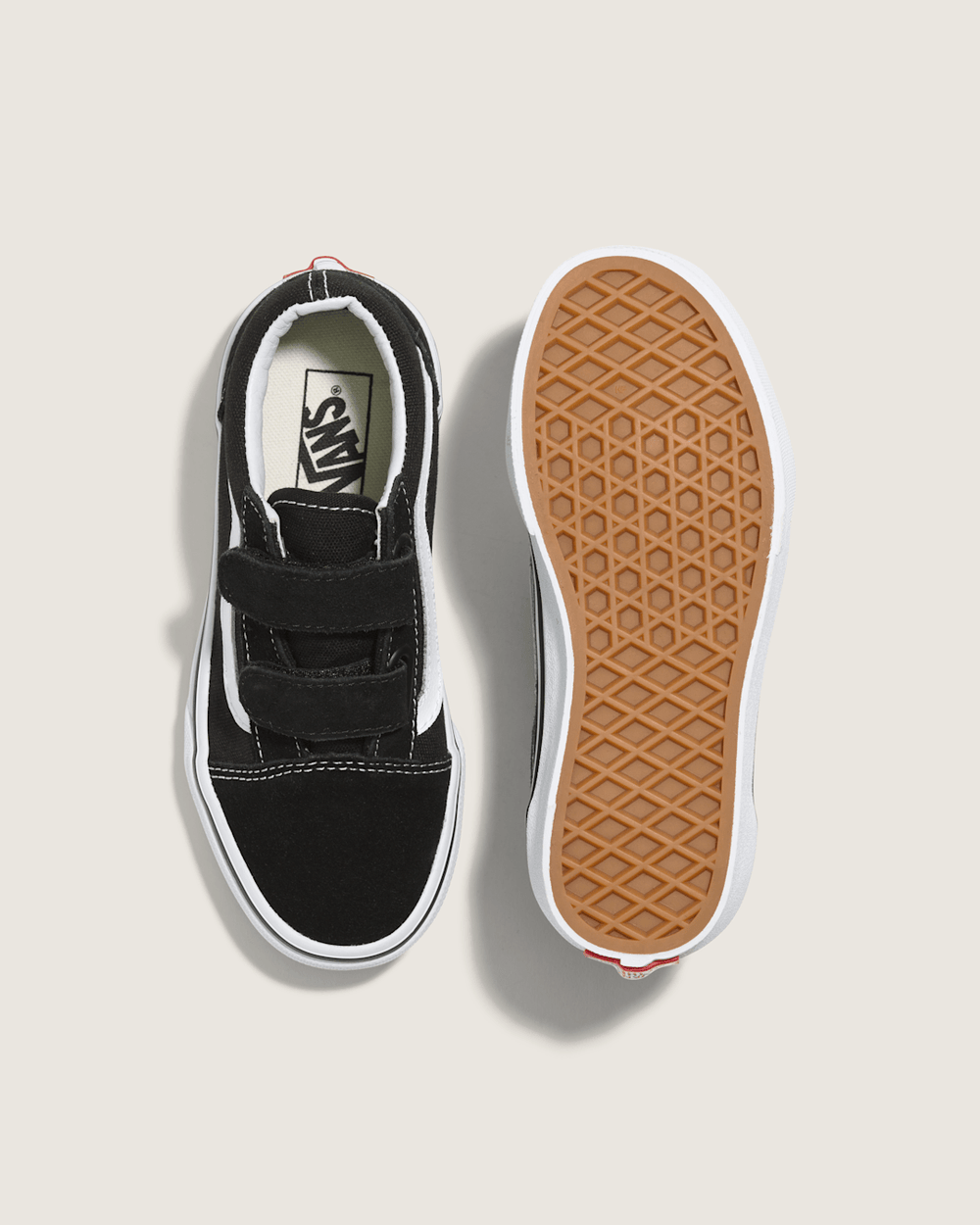 Kids Vans Kids Old Skool V Black/True White Shoes
