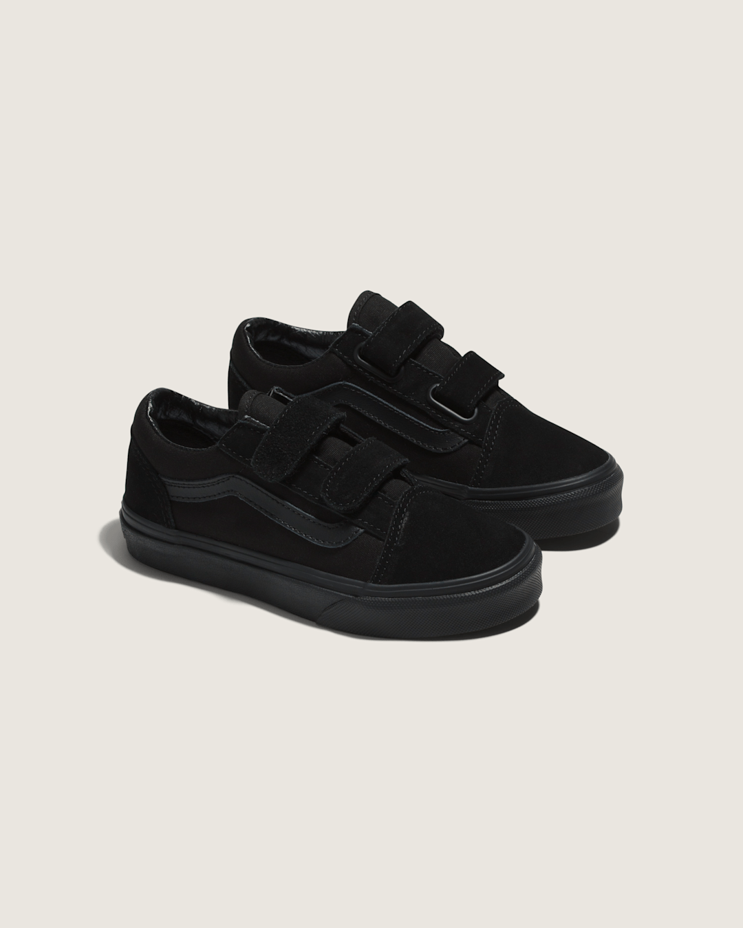 Kids Vans Kids Old Skool V Black/Black Shoes