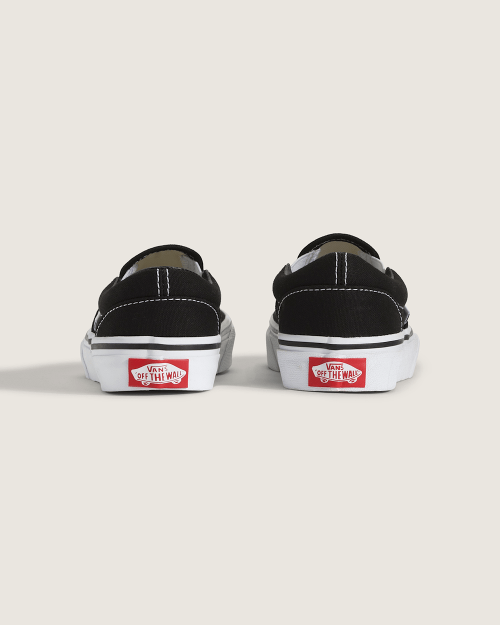 Kids Vans Kids Classic Slip-On Black/True White Shoes
