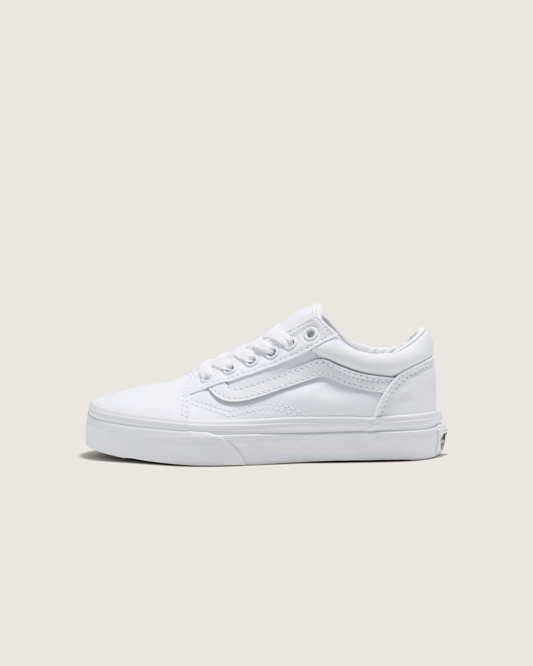 Kids Vans Kids Old Skool True White/True White Shoes