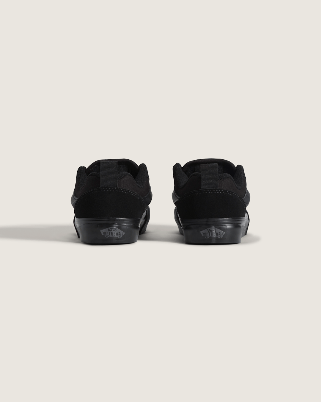 Kids Vans Little Kids Knu Skool Shoe in Triple Black