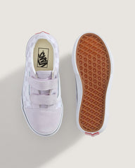 Kids Vans Little Kids Old Skool V Checkerboard Shoe in Checkerboard Lilac Mist Purple
