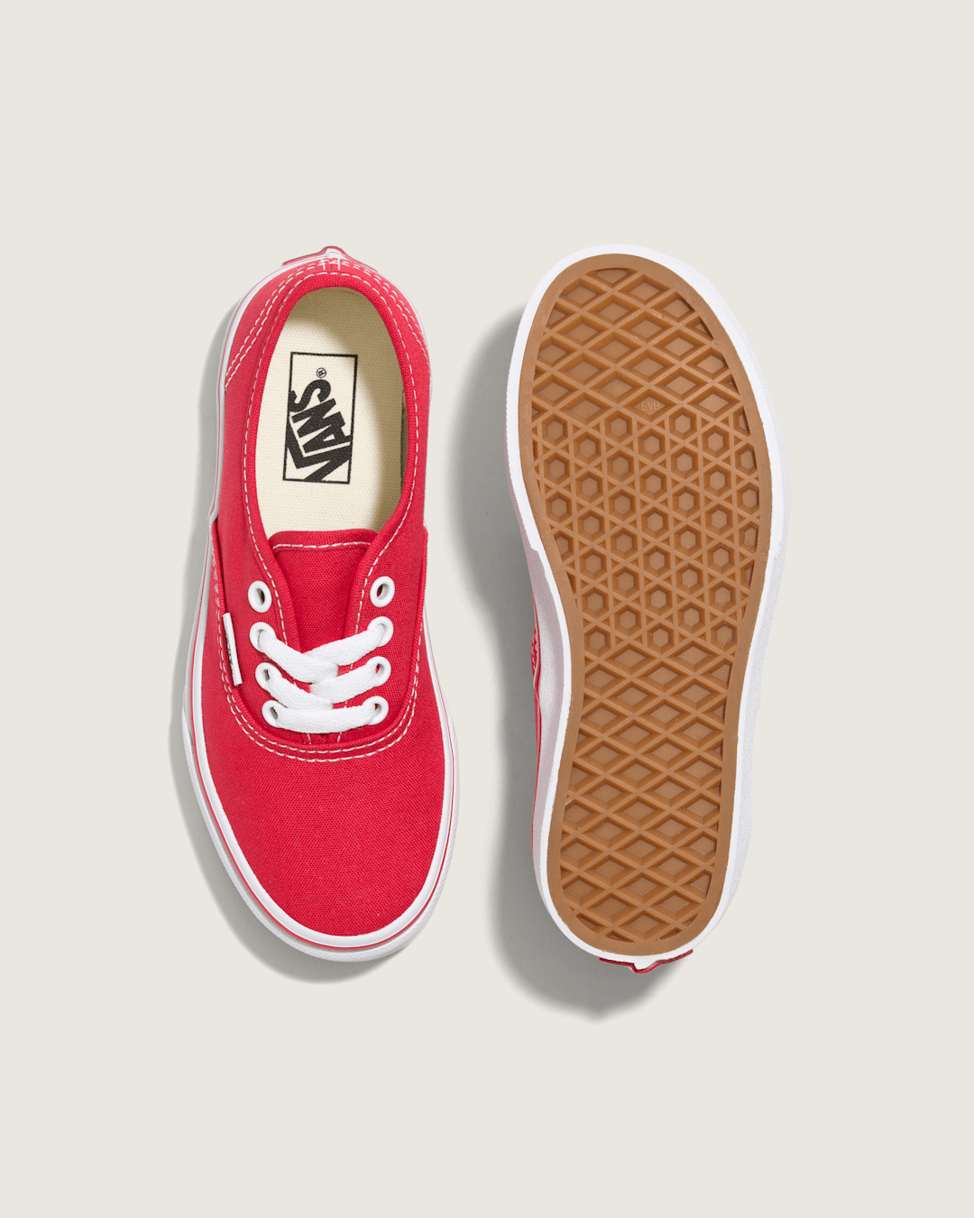 Kids Vans Kids Authentic Red/True White Shoes