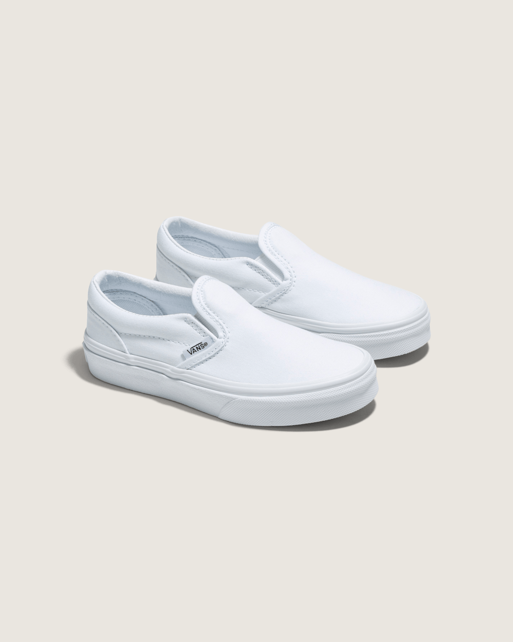 Kids Vans Kids Classic Slip-On True White Shoes