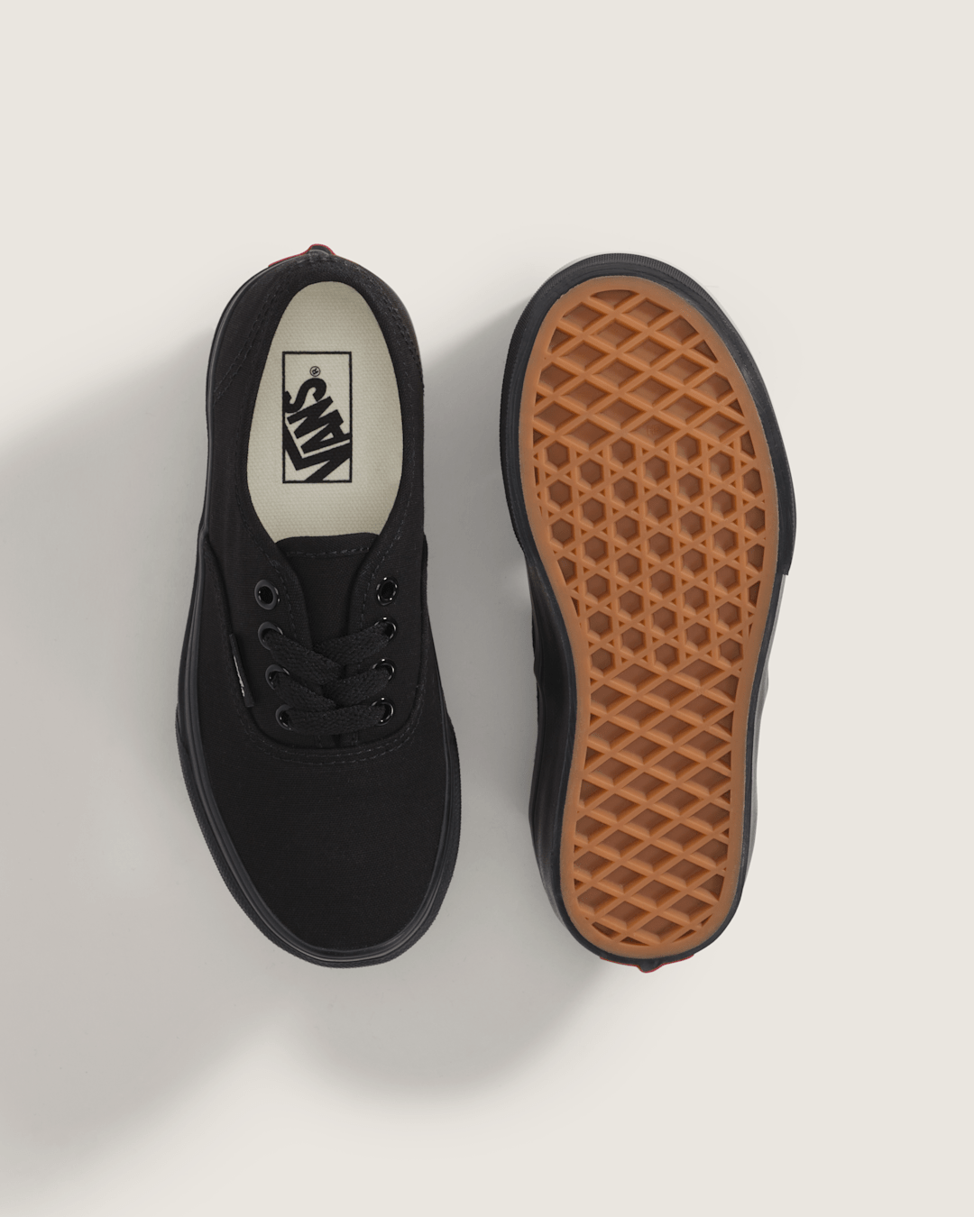 Kids Vans Kids Authentic Black/Black Shoes
