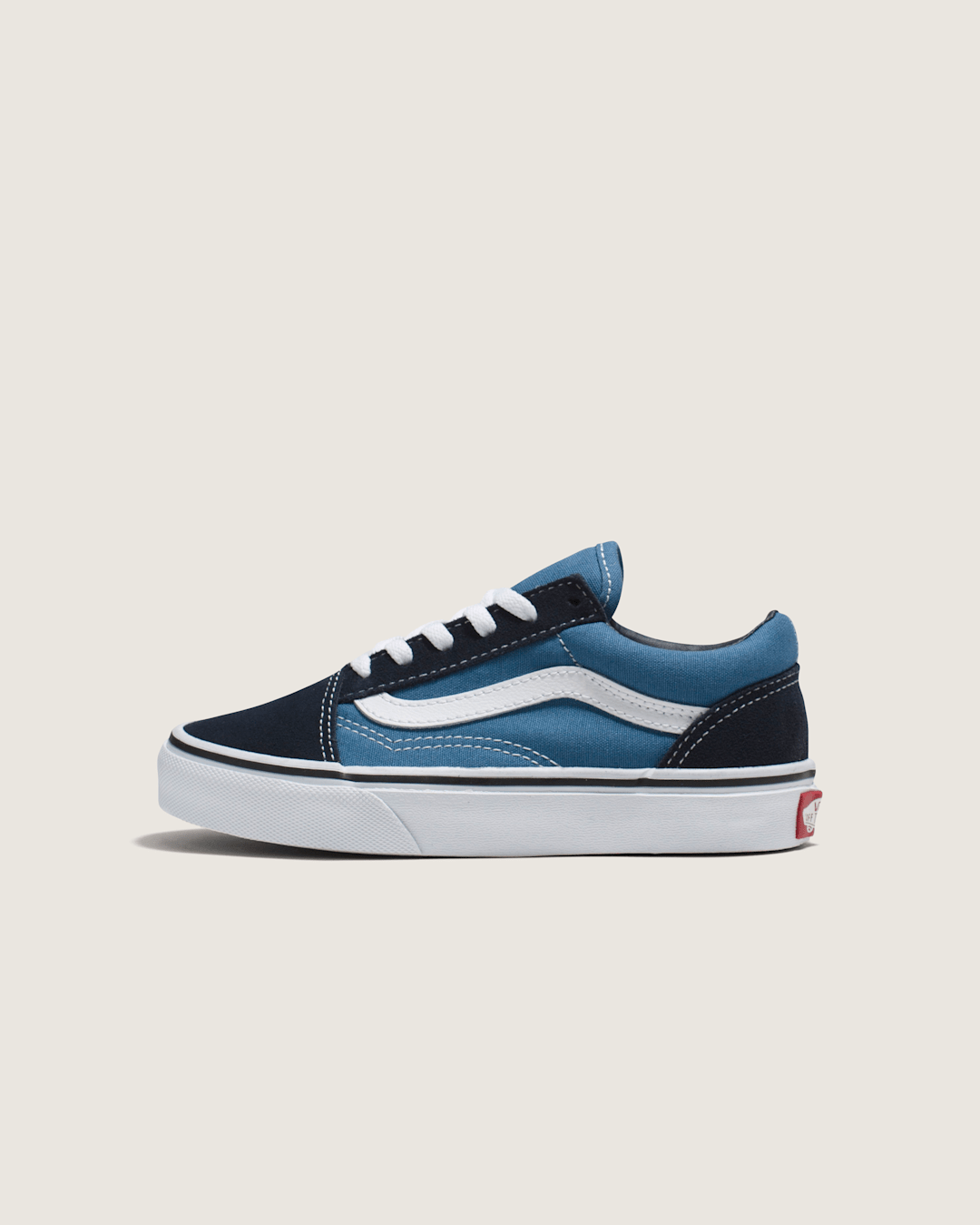 Kids Vans Kids Old Skool Navy/True White Shoes