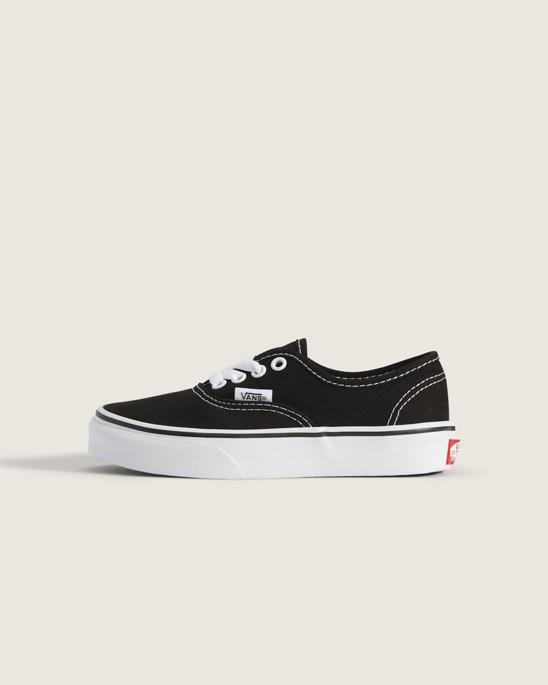 Kids Vans Kids Authentic Black/True White Shoes