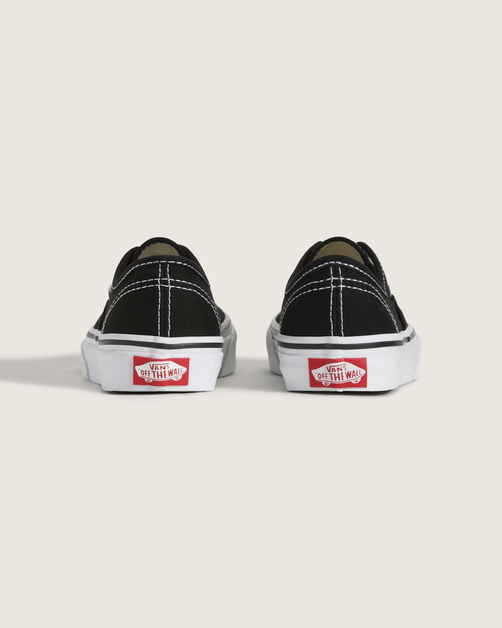 Kids Vans Kids Authentic Black/True White Shoes
