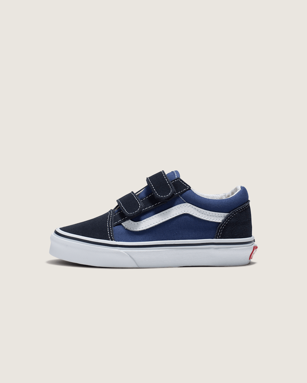 Kids Vans Kids Old Skool V Navy/True White Shoes