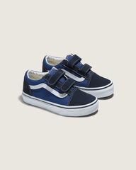 Kids Vans Kids Old Skool V Navy/True White Shoes