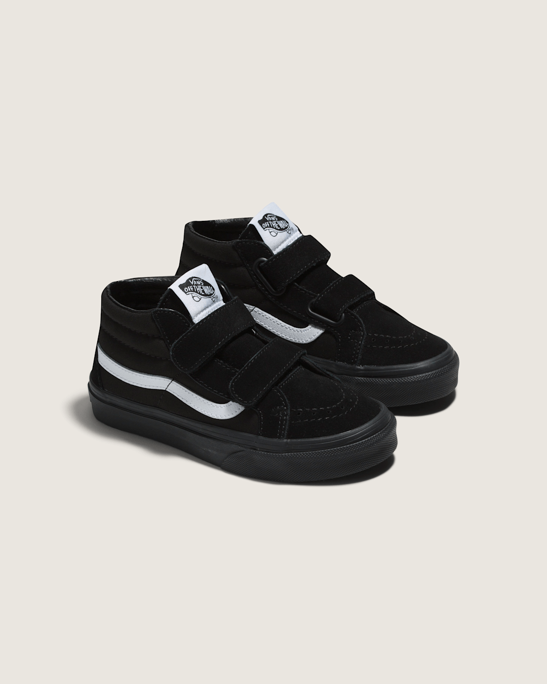 Kids Vans Little Kids Sk8-Mid V Shoe in Blackout
