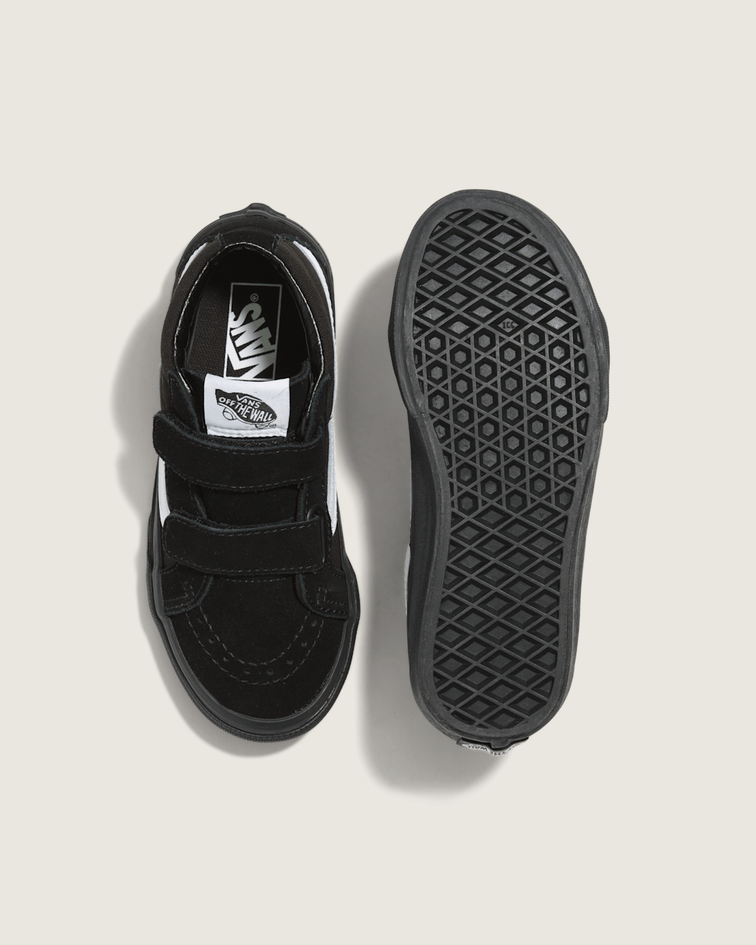Kids Vans Little Kids Sk8-Mid V Shoe in Blackout