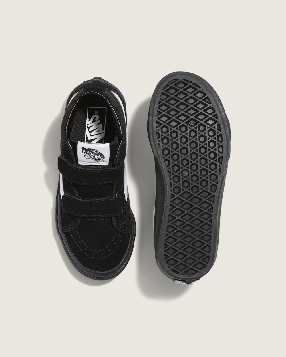 Kids Vans Little Kids Sk8-Mid V Shoe in Blackout