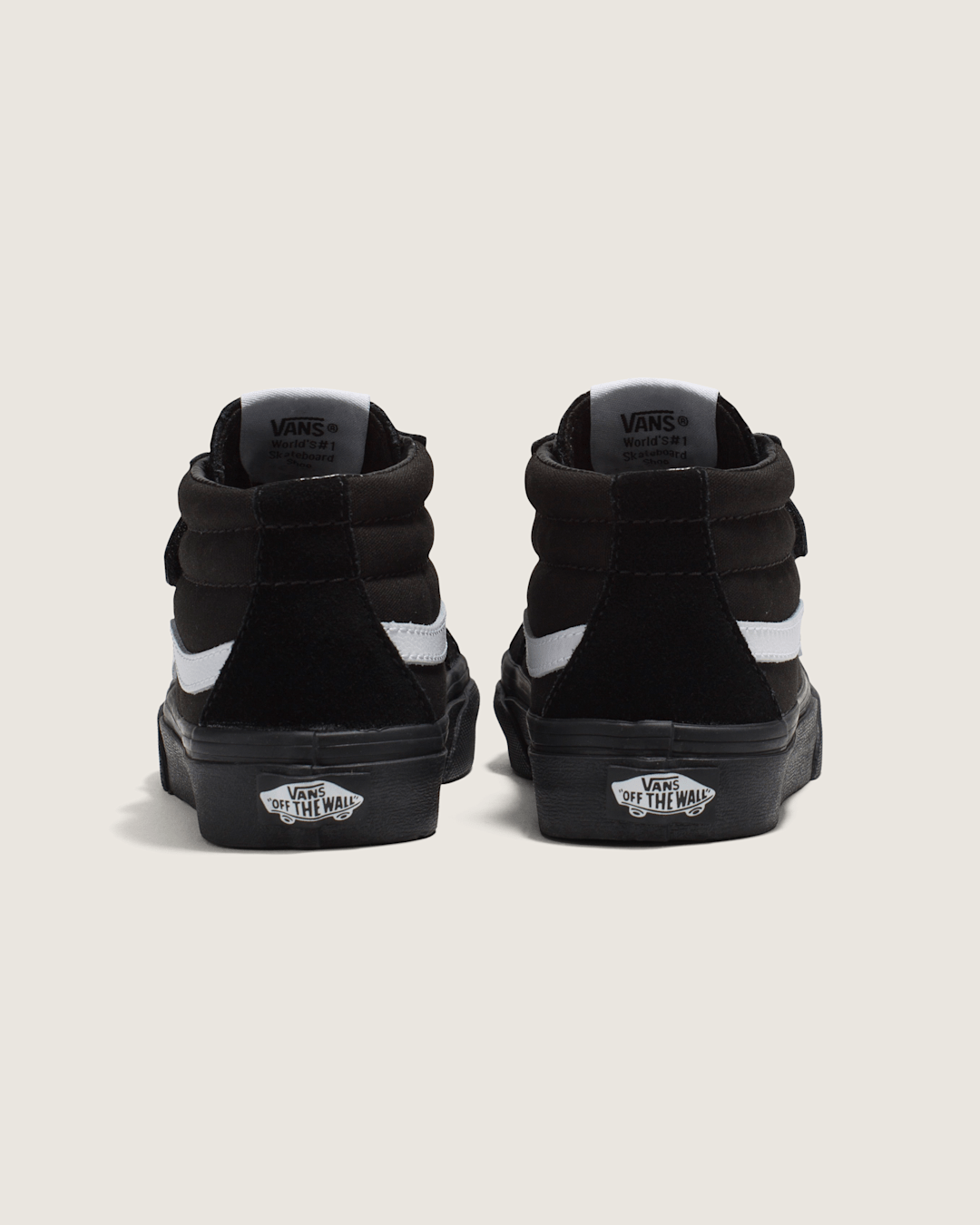 Kids Vans Little Kids Sk8-Mid V Shoe in Blackout