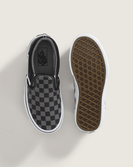 Kids Vans Kids Classic Checkerboard Slip-On Black/Pewter Shoes
