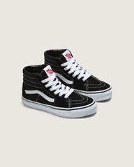 Kids Vans Kids Sk8-Hi Black/True White Shoes