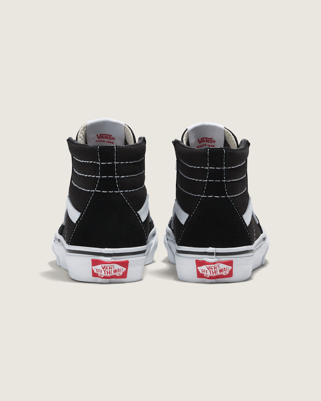 Kids Vans Kids Sk8-Hi Black/True White Shoes